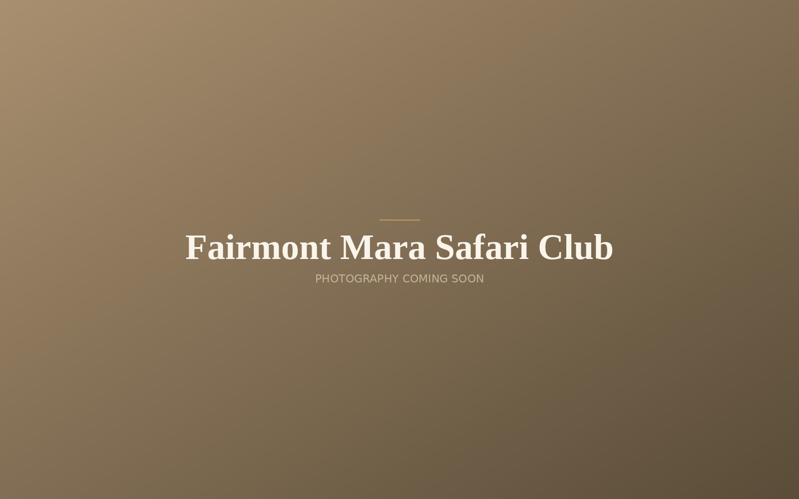 Fairmont Mara Safari Club safari lodge