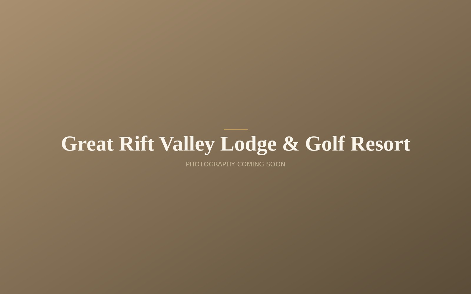 Great Rift Valley Lodge & Golf Resort safari lodge