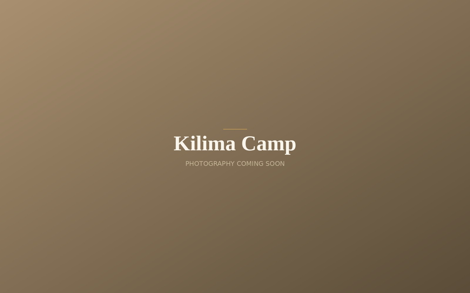 Kilima Camp safari lodge