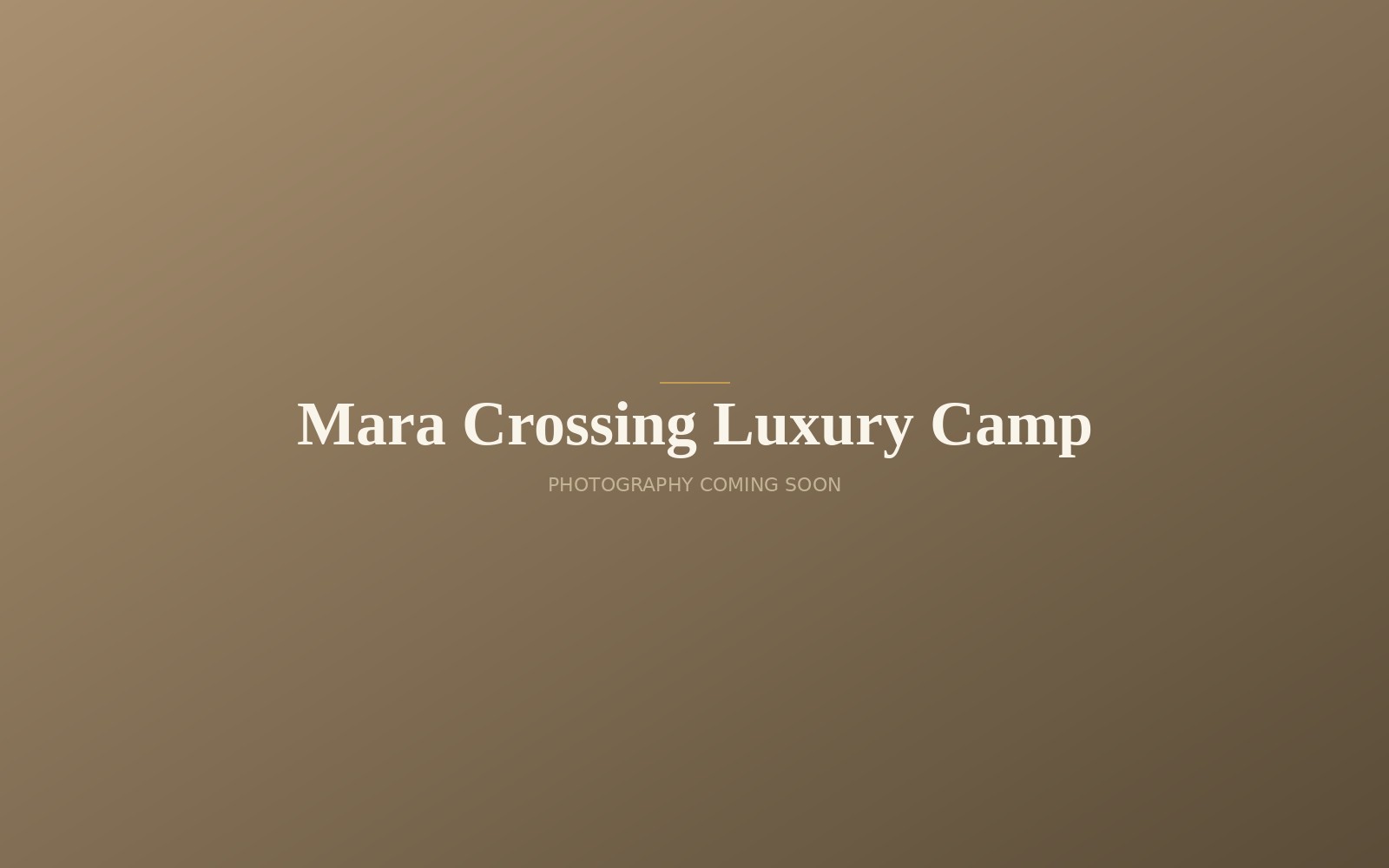 Mara Crossing Luxury Camp safari lodge