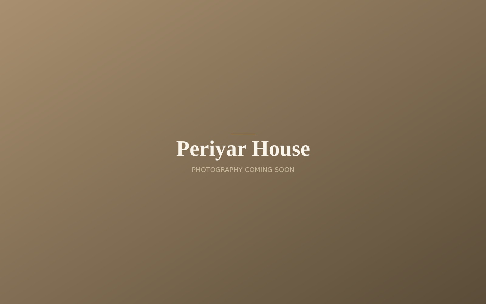 Periyar House safari lodge