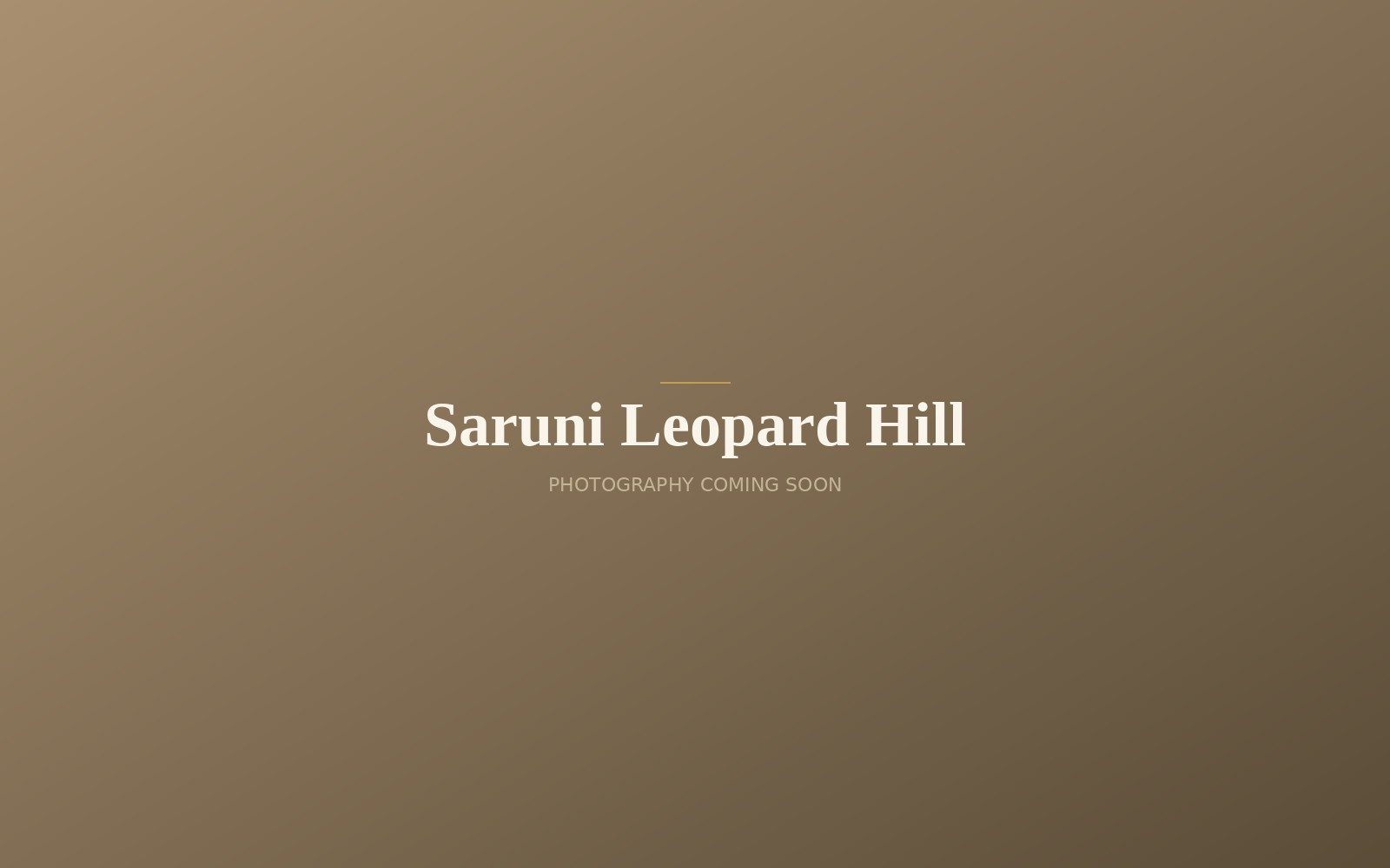 Saruni Leopard Hill safari lodge