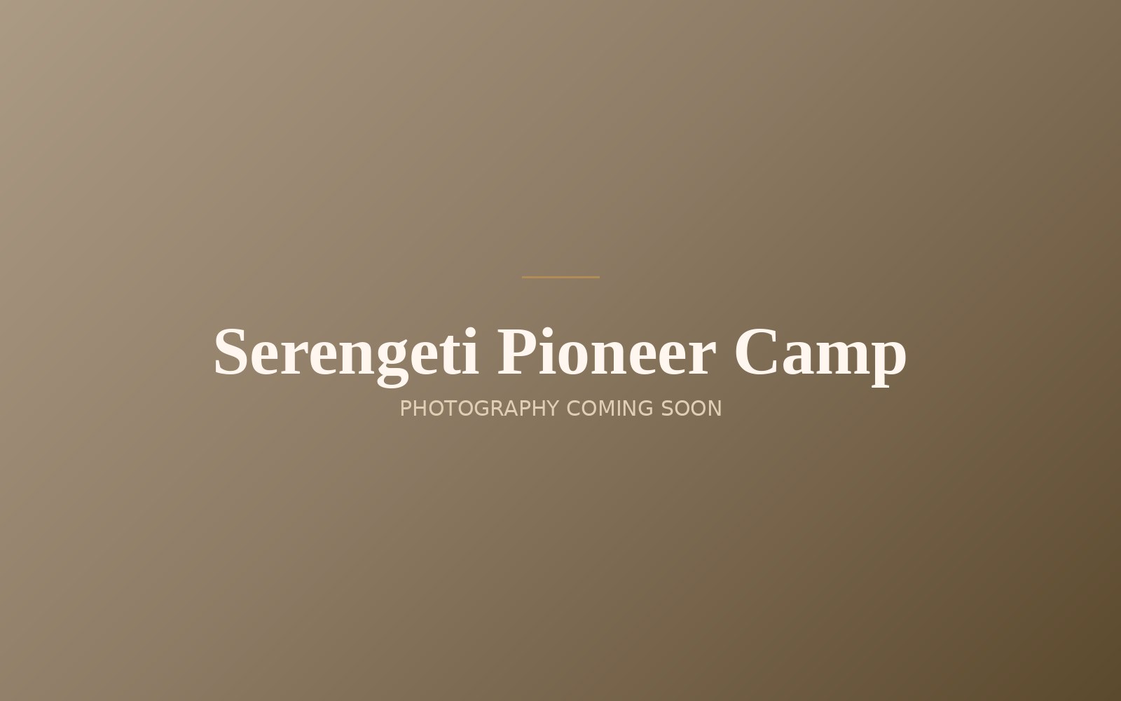 Serengeti Pioneer Camp lodge photo