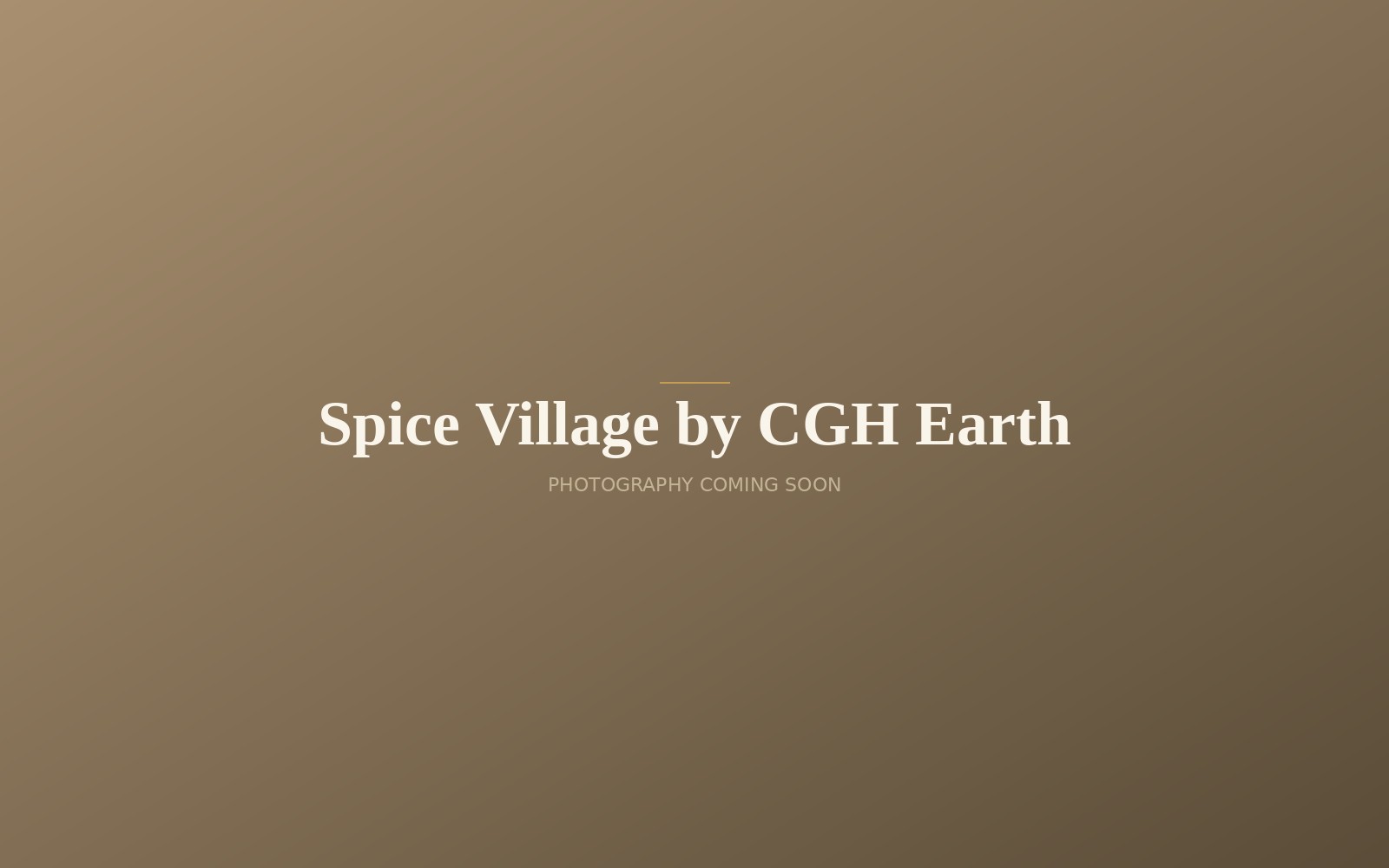 Spice Village by CGH Earth safari lodge